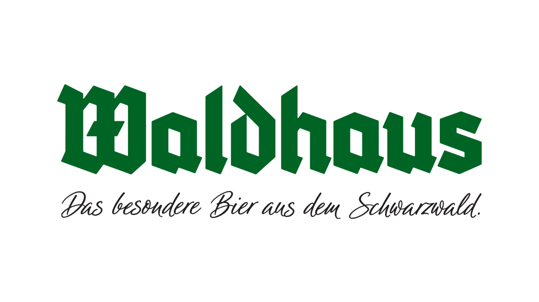  Grüner gotischer Schriftzug mit schwarzem, kursivem Untertitel