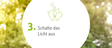 Schalte das Licht aus
