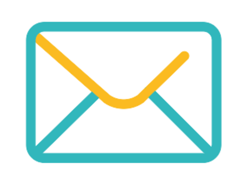 Ein Icon mit einem geschlossenen Briefumschlag. Es ist ein Symbol für das Postfach, dass den Kunden von naturenergie zur Verfügung steht. 